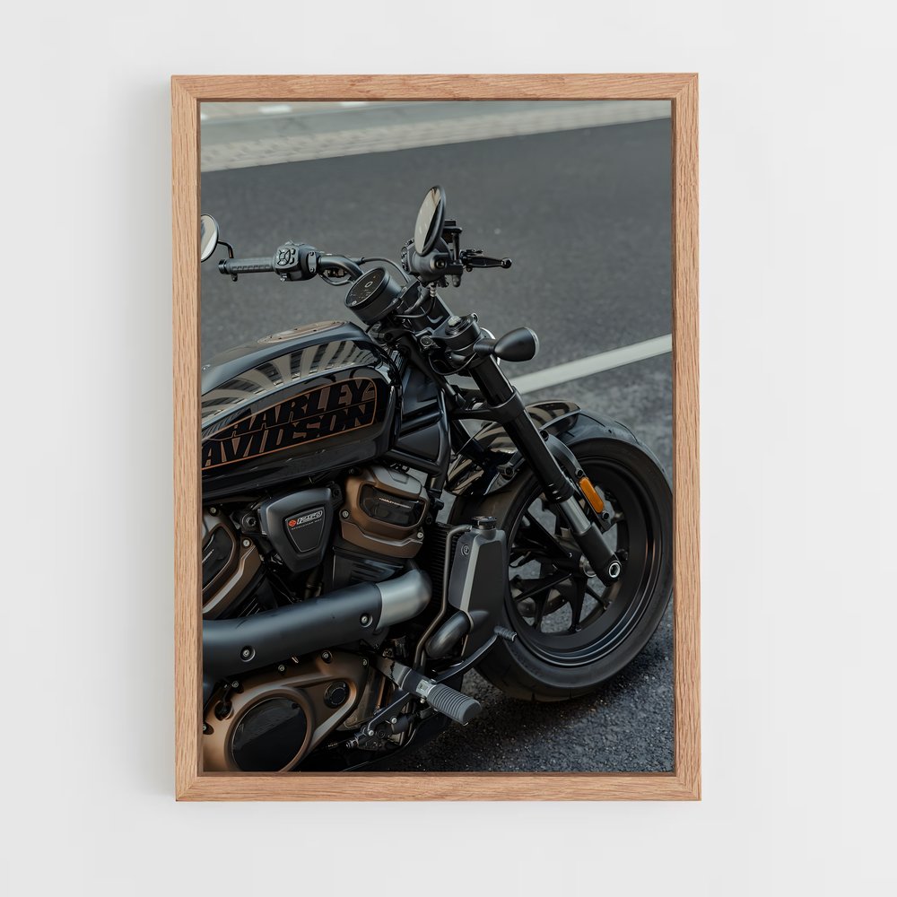 Poster S Sportster en mouvement – affiche Harley-Davidson (vue 4)